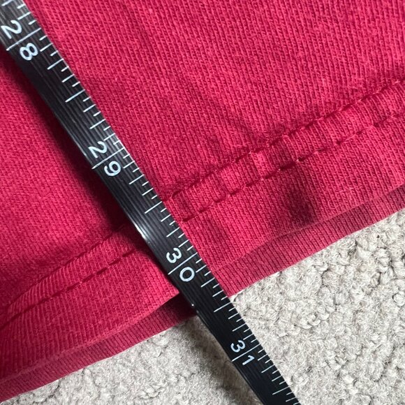 Vintage University Of The Hood Men’s T Shirt Sz XL Red 90’s Ankh NCAA Preppy - Picture 10 of 11